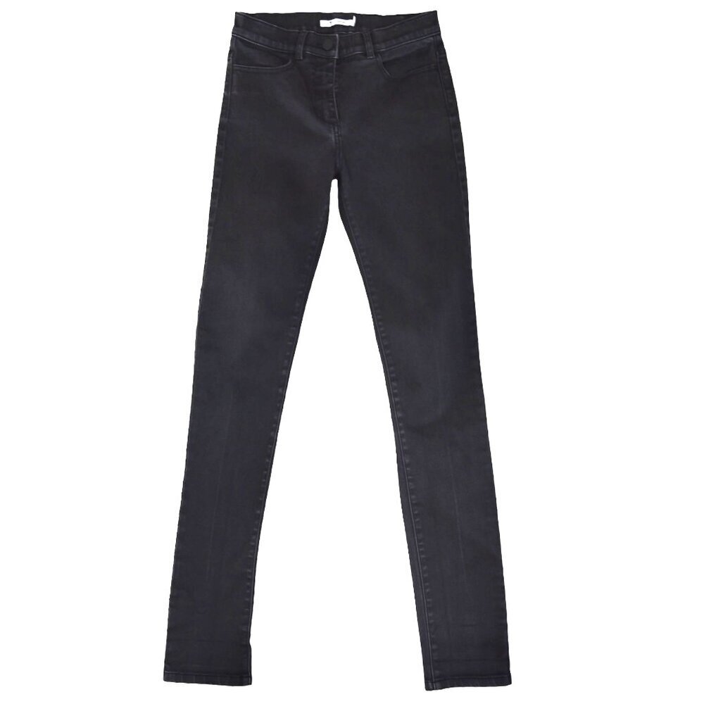 T by Alexander Wang Faded Black Skinny Jeans Size 25 Stretch Cotton Blend